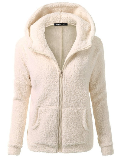 Chaqueta polar con capucha  - Rachel