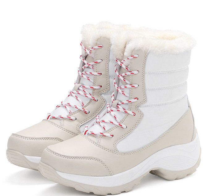 Botas de nieve impermeables para mujer con forro calido - Elara