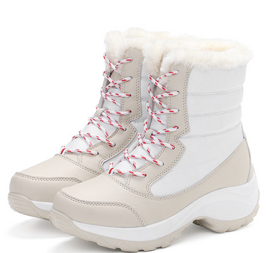 Botas de nieve impermeables para mujer con forro calido - Elara