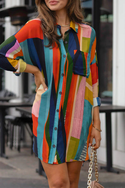 Daina - Elegante vestido camisero