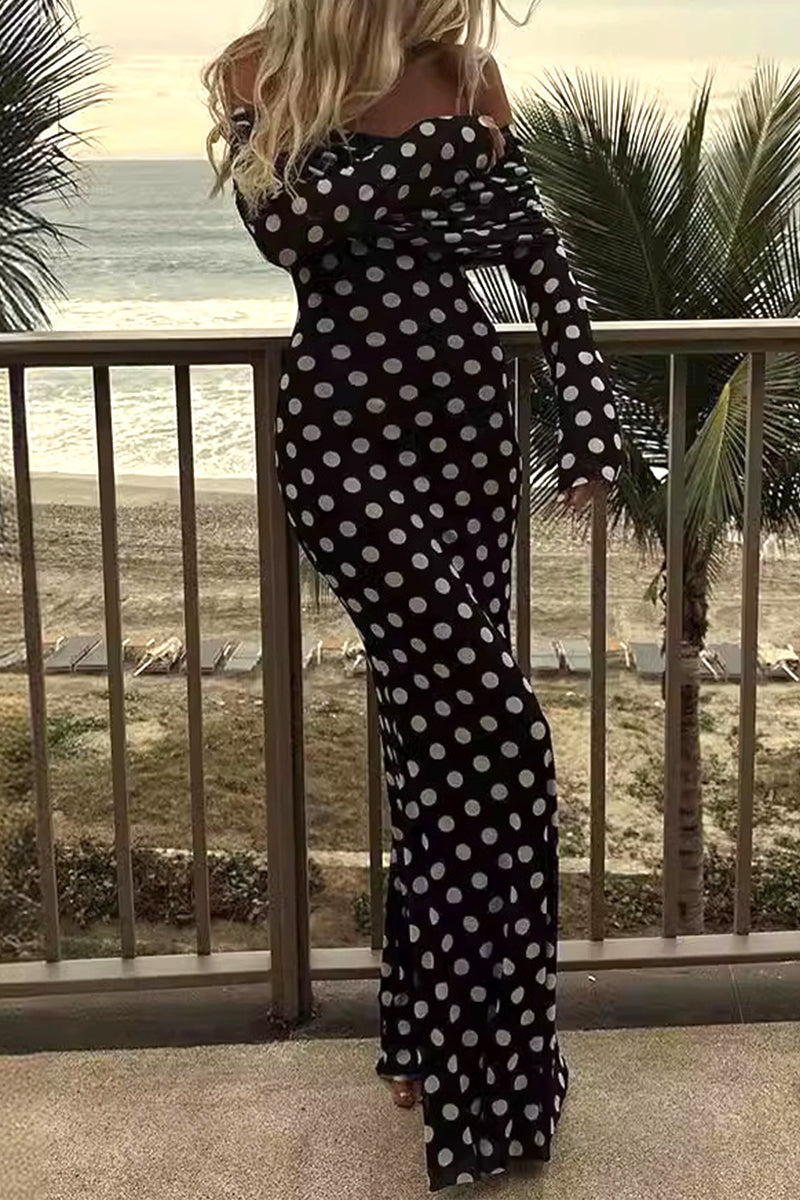 Ximena - Elegante vestido con falda