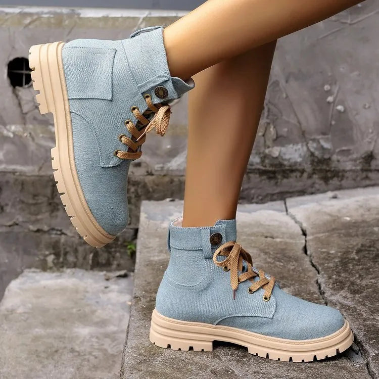 Frania - Botas con cordones Jean