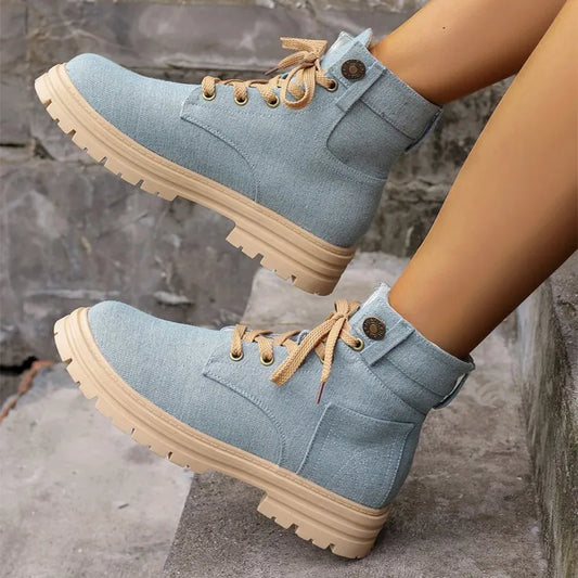 Frania - Botas con cordones Jean