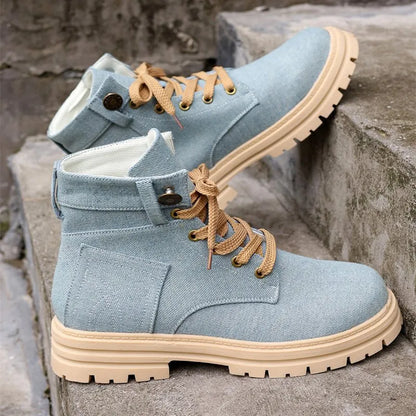 Frania - Botas con cordones Jean