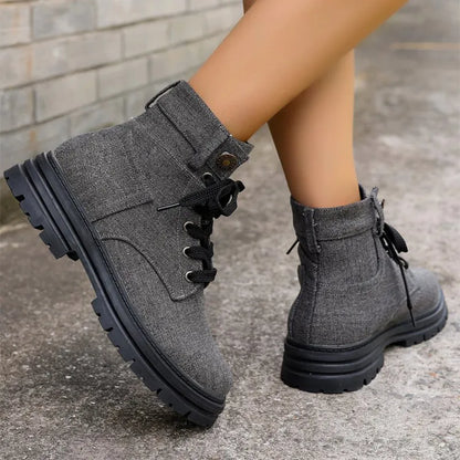 Frania - Botas con cordones Jean