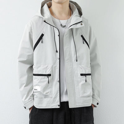 Chaqueta técnica con capucha para hombre - Tomas