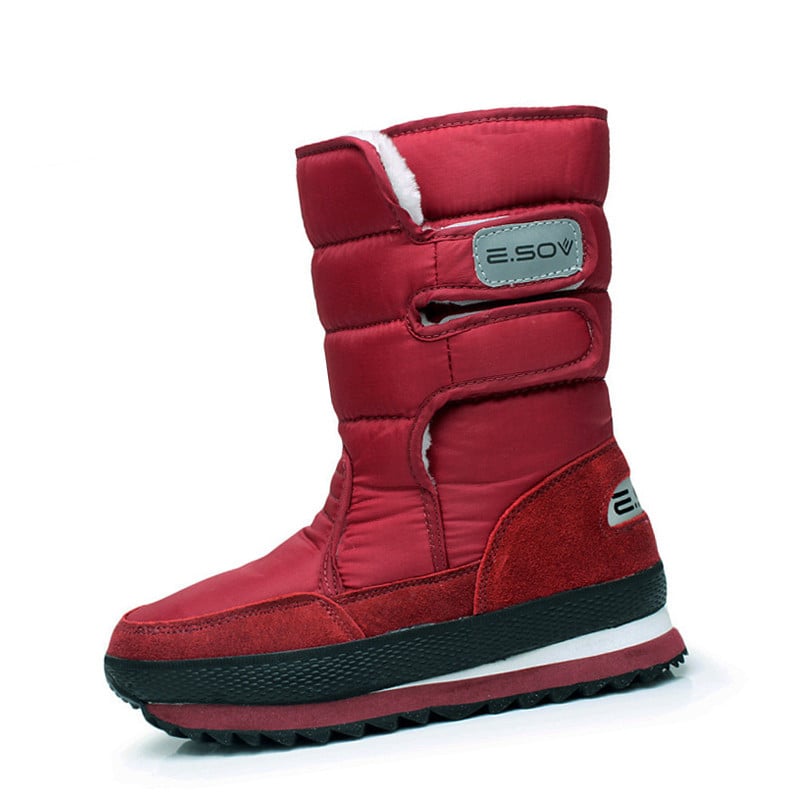 Botas de mujer acolchadas impermeables para clima frio - Evonia