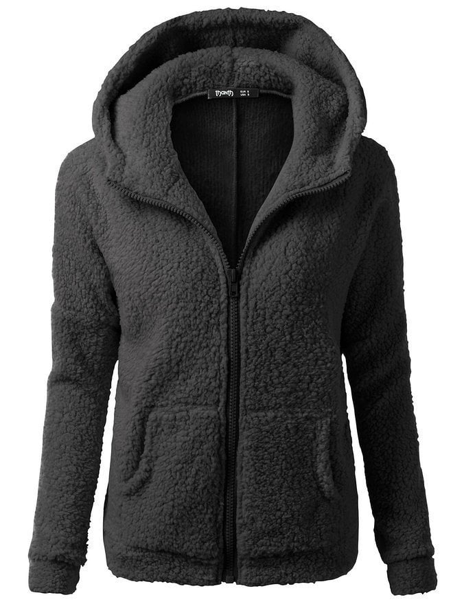 Chaqueta polar con capucha  - Rachel
