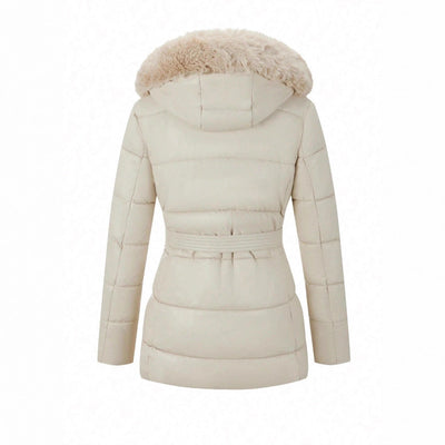 Chaqueta acolchada para mujer efecto envolvente - Eliande