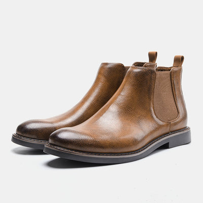 Botines de cuero impermeables para hombre - Narev