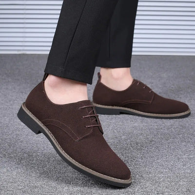 Zapatos de vestir para hombre ante afelpado de estilo clásico británico - Hugo