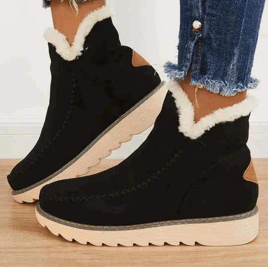 Lin cálidos zapatos de invierno para mujer - funcionales y elegantes