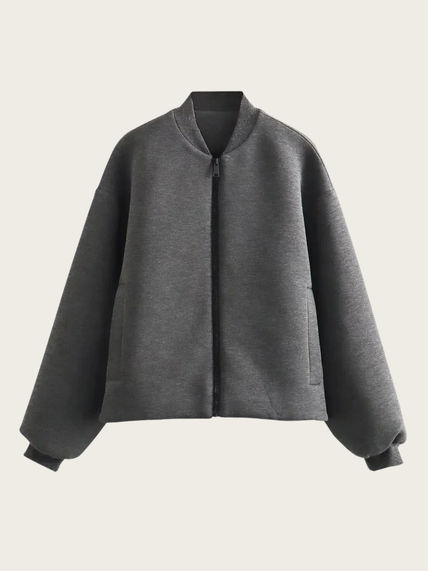 Chaqueta bomber de mujer con cierre de cremallera - Xime