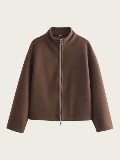 Chaqueta de mujer con cremallera frontal - Nicole