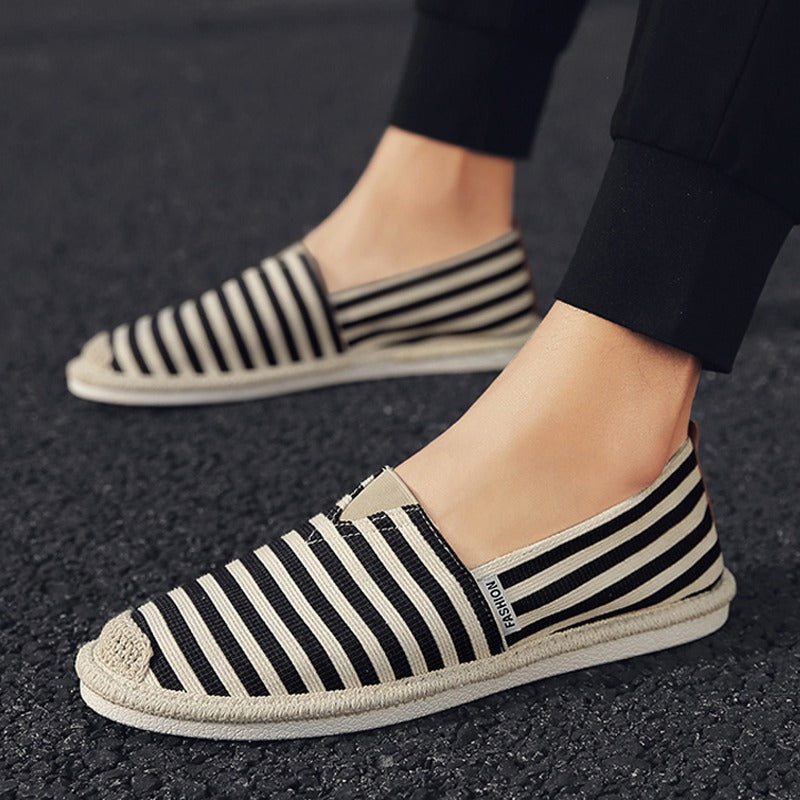 Mocasines hombre lino transpirable estilo casual - Damián