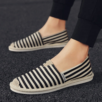 Mocasines hombre lino transpirable estilo casual - Damián