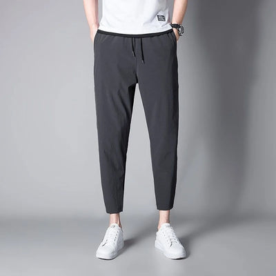 Pantalón cropped para hombre de tejido ligero estilo relajado - Mateo