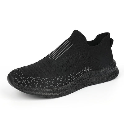 Zapatillas deportivas hombre tejido antideslizante azul grafito moderno - Dorian