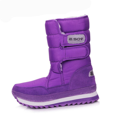 Botas de mujer acolchadas impermeables para clima frio - Evonia