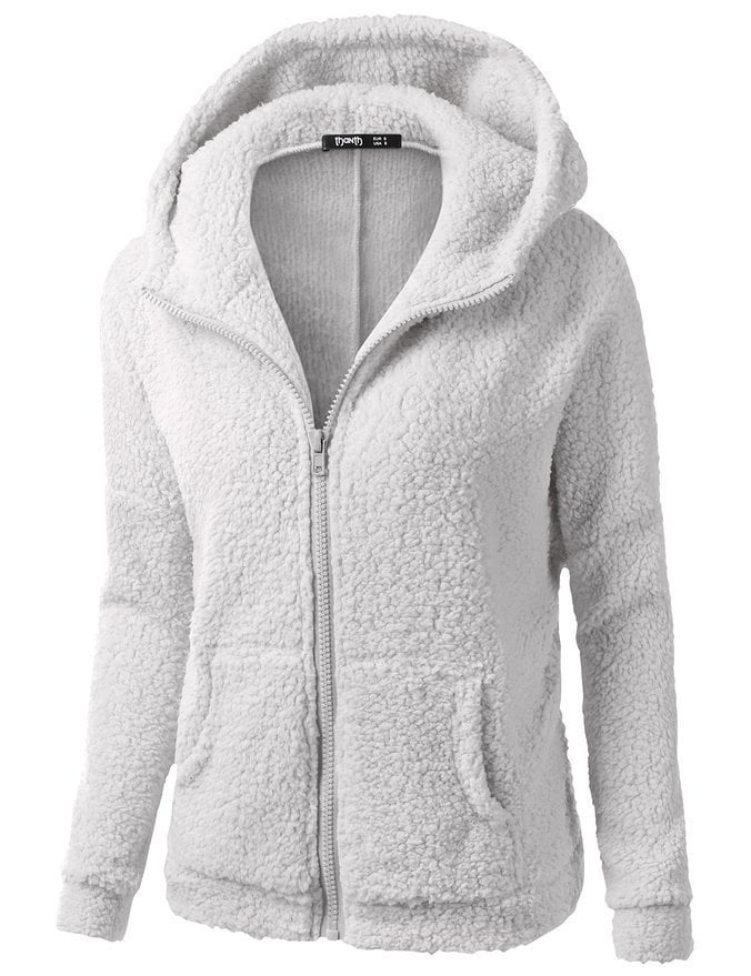 Chaqueta polar con capucha  - Rachel