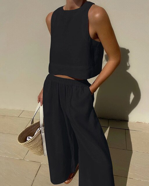 Lina - Conjunto de moda de verano
