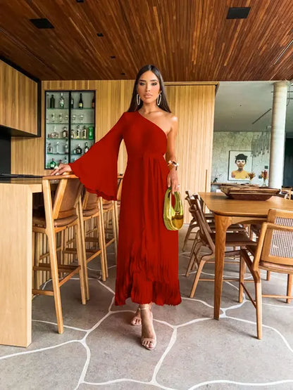 Lucy - Vestido de moda con flecos