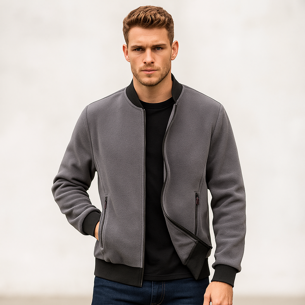 Chaqueta bomber elegante de hombre - Mikel