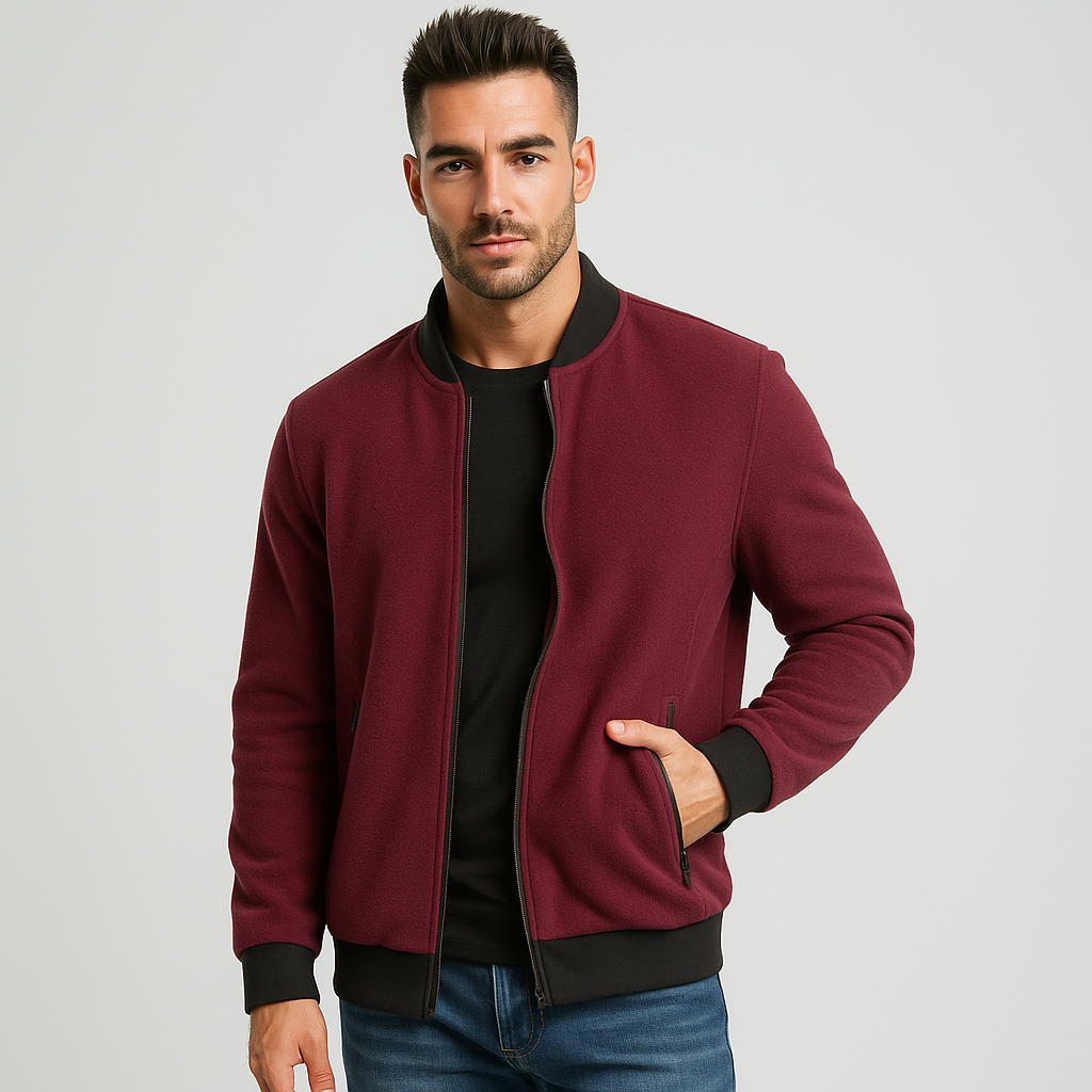 Chaqueta bomber elegante de hombre - Mikel