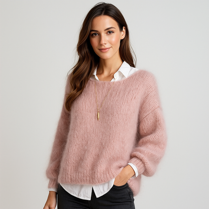 Suéter de mujer suave tipo mohair - Larissa