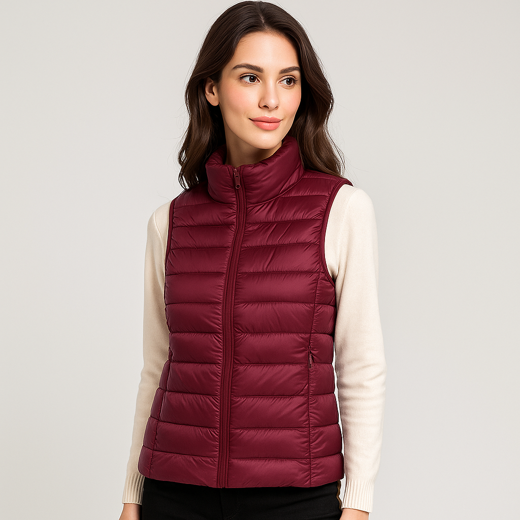 Chaleco acolchado para mujer ligero moderno - Lydiane