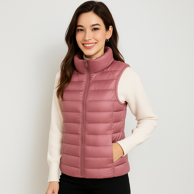 Chaleco acolchado para mujer ligero moderno - Lydiane