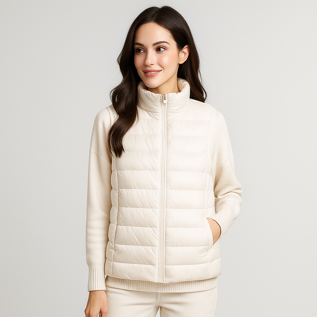 Chaleco acolchado para mujer ligero moderno - Lydiane