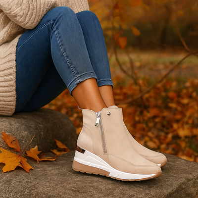 Botines mujer estilo deportivo con suela ligera - Althea