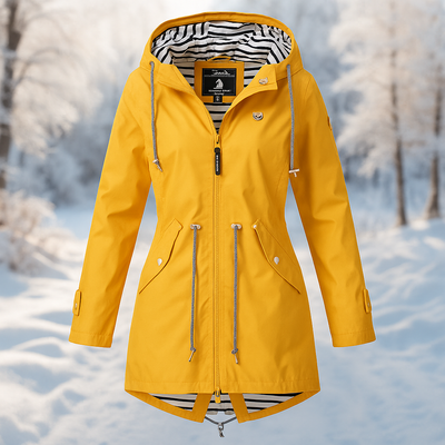 Chaqueta mujer impermeable con capucha ajustable - Nerea