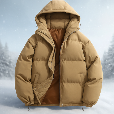 Chaqueta acolchada corta con capucha - Stilla