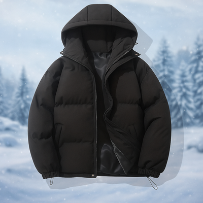 Chaqueta acolchada corta con capucha - Stilla