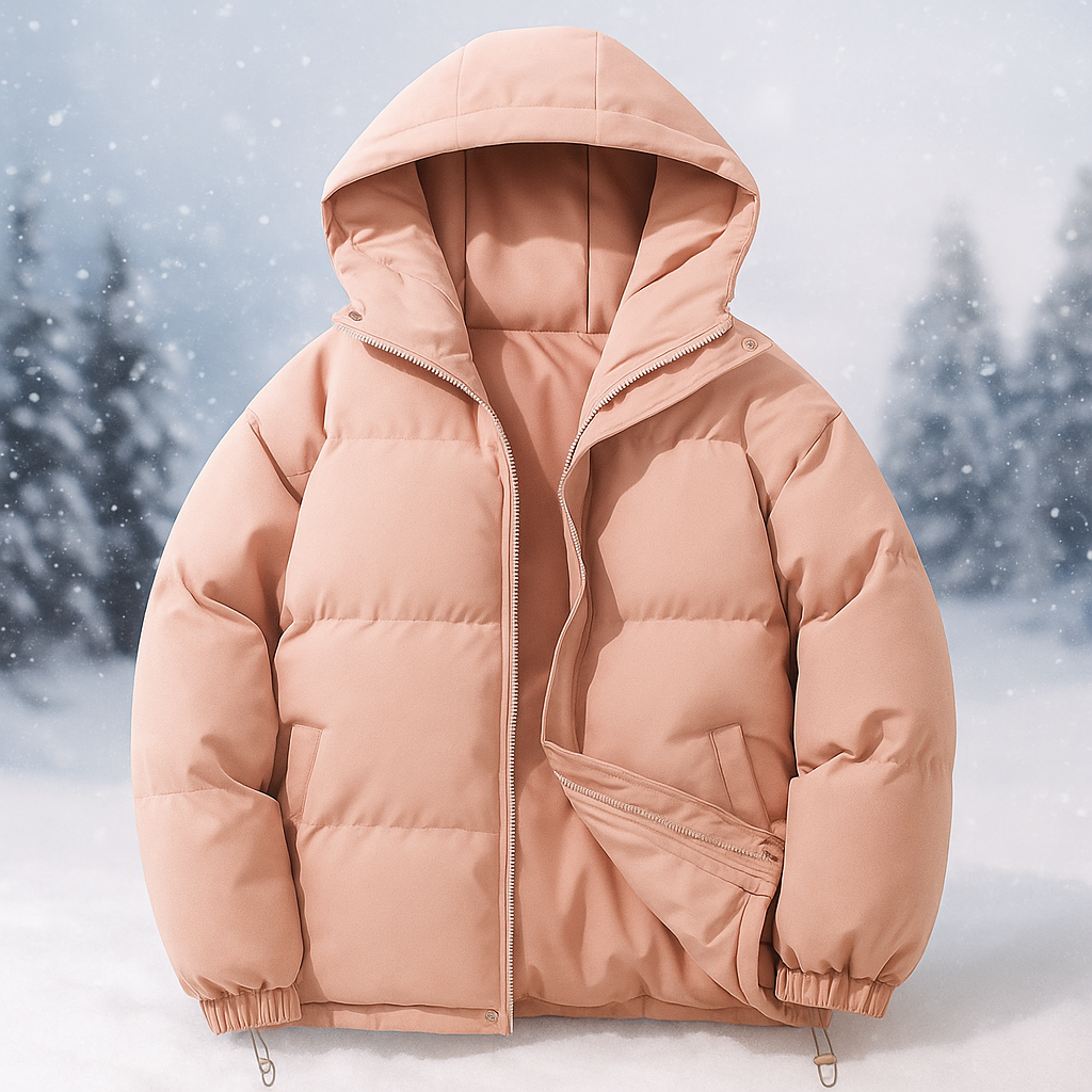 Chaqueta acolchada corta con capucha - Stilla