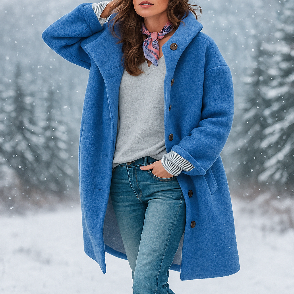 Abrigo mujer de invierno estilo casual premium - Alexia