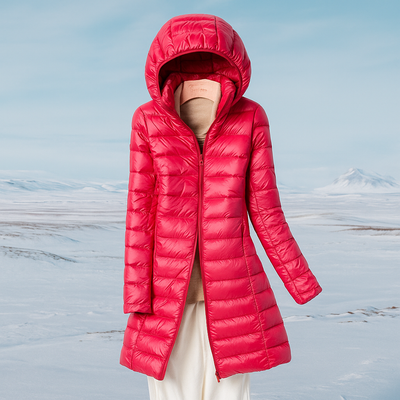 Abrigo acolchado para mujer con capucha - Marenne