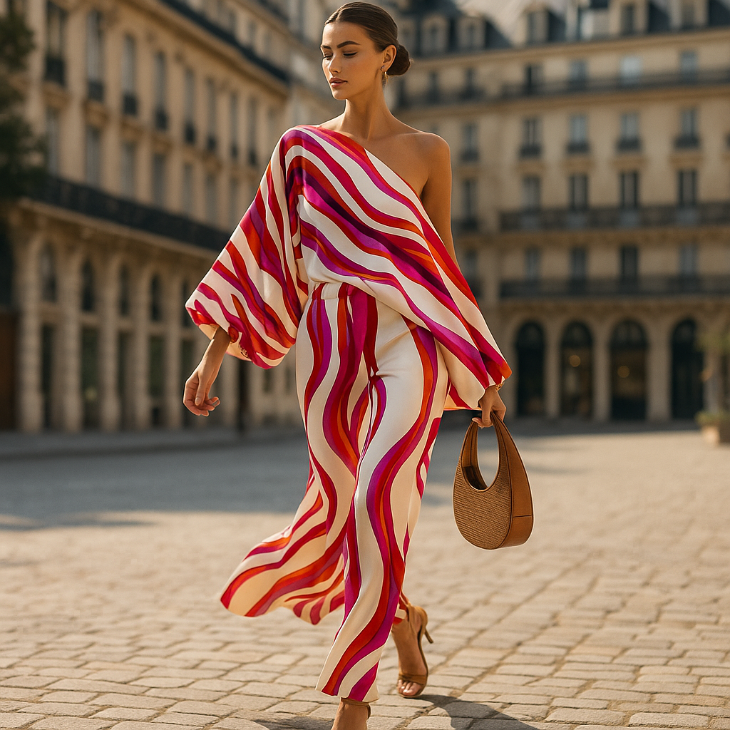 Conjunto para mujer estilo asimétrico - Lioren