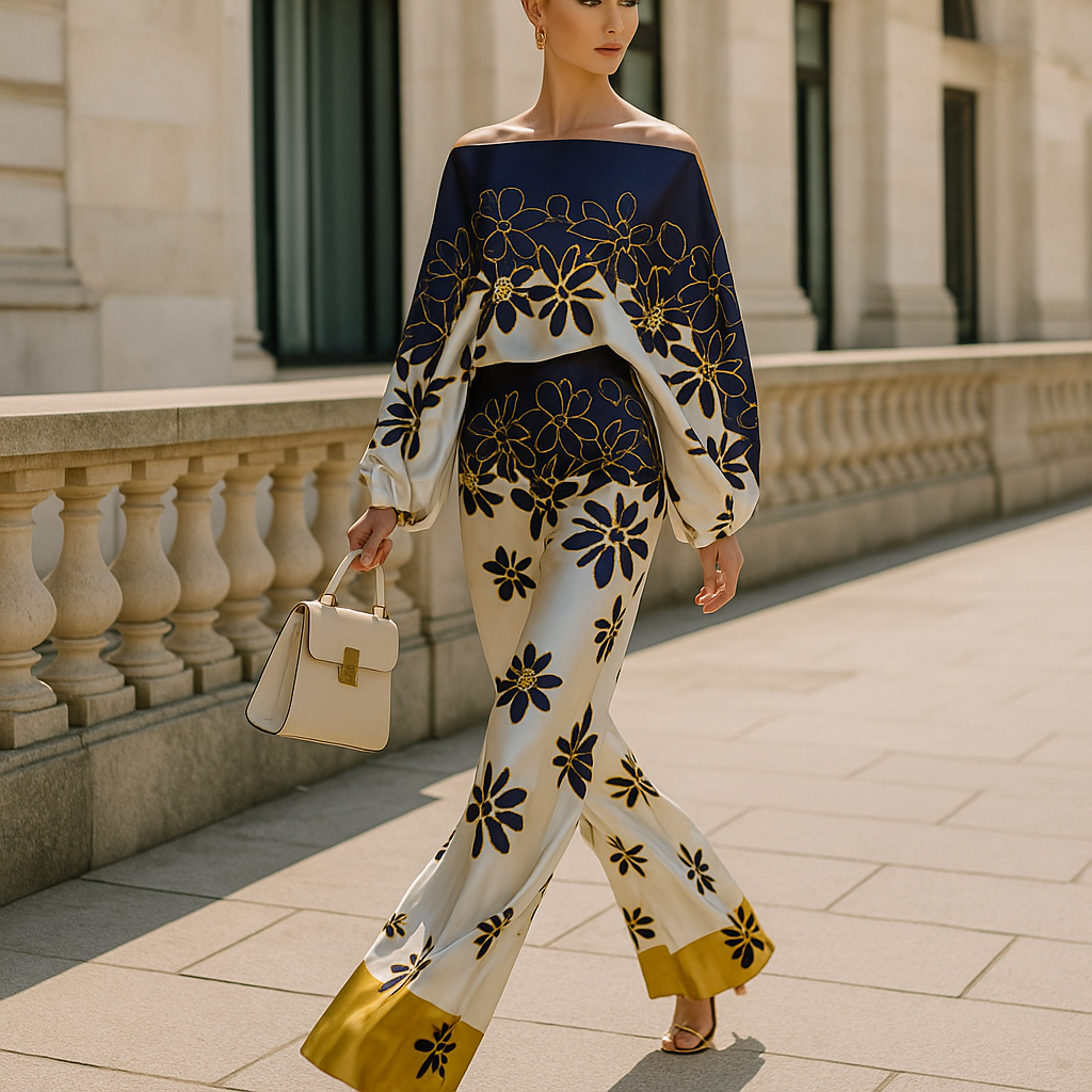 Conjunto para mujer estilo asimétrico - Lioren