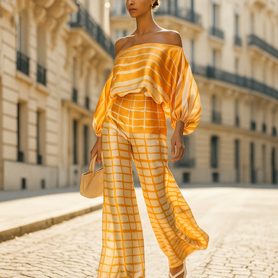 Conjunto para mujer estilo asimétrico - Lioren