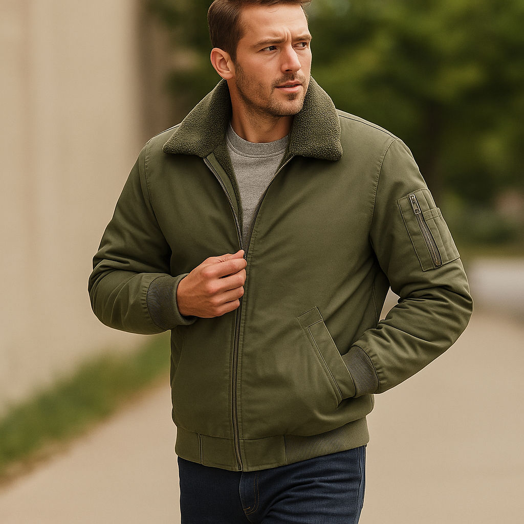 Cazadora para hombre efecto bomber - Dorevelle