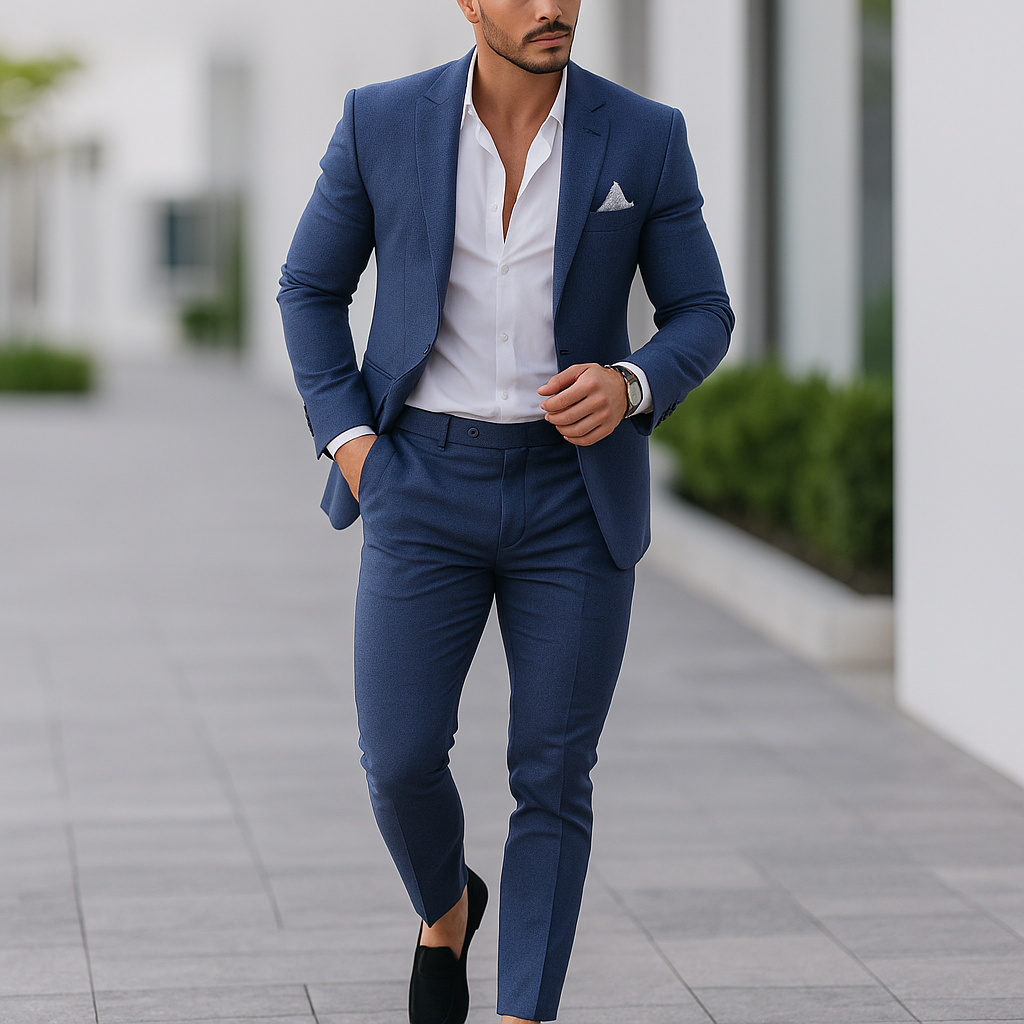 Traje para hombre estilo slim fit - Adrien