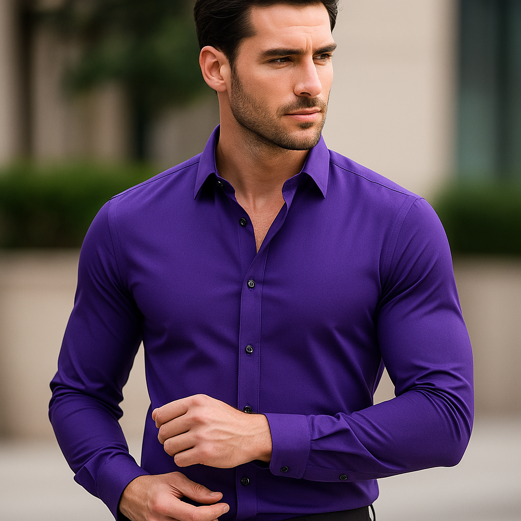 Camisa para hombre de corte ajustado - Emeric