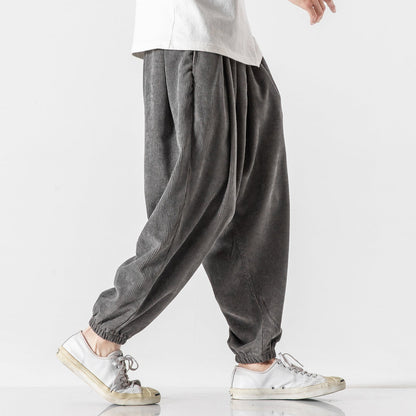 Pantalon hombre pana holgado - Marcus