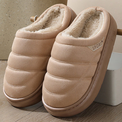 Unisex zapatillas de invierno de felpa antideslizante caliente - Nadir