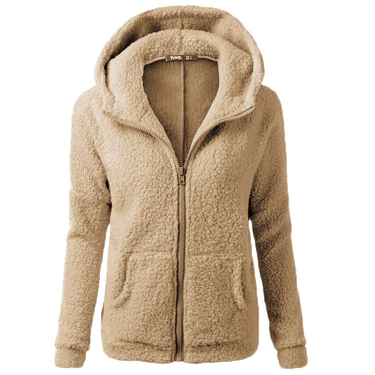 Chaqueta polar con capucha  - Rachel