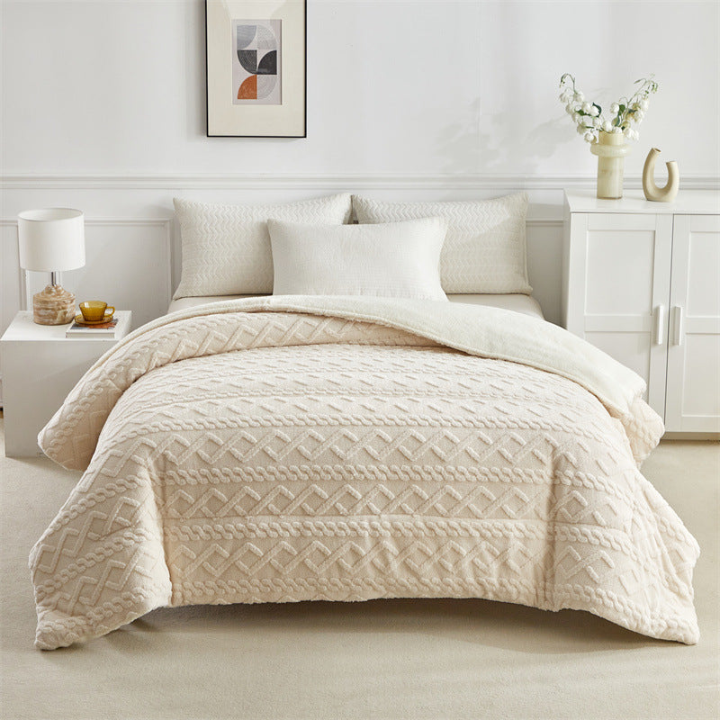 Edredón de invierno con acolchado térmico