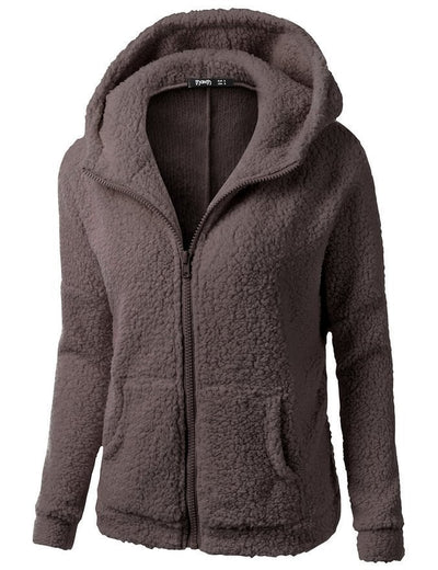 Chaqueta polar con capucha  - Rachel